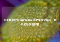 和平精英披风搭配指南及适配头盔全解析，披风配啥头盔好看