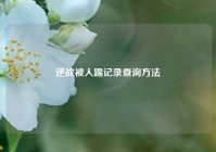 逆战被人踢记录查询方法