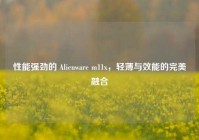 性能强劲的 Alienware m11x，轻薄与效能的完美融合