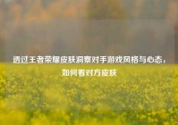透过王者荣耀皮肤洞察对手游戏风格与心态，如何看对方皮肤
