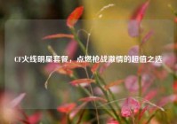 CF火线明星套餐，点燃枪战激情的超值之选