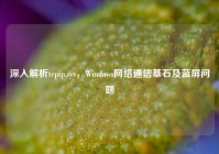 深入解析tcpip.sys，Windows网络通信基石及蓝屏问题