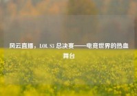风云直播，LOL S3 总决赛——电竞世界的热血舞台