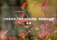 六年级逆战之舞燃动校园激情，精彩舞蹈视频来袭