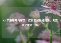 CF 手游屠龙与擎天，近战武器巅峰对决，究竟哪个更胜一筹？