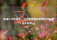 联通4G手机助手，开启便捷通信新时代的联通手机助手app