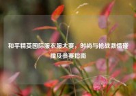 和平精英国际服衣服大赛，时尚与枪战激情碰撞及参赛指南