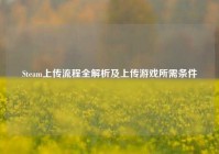 Steam上传流程全解析及上传游戏所需条件