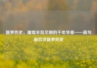 新罗历史，璀璨半岛文明的千年华章——高句丽百济新罗历史