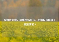 妮姐看大盘，洞察市场风云，把握投资脉搏（新浪博客）