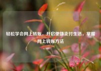 轻松学会网上转账，开启便捷支付生活，掌握网上转账方法
