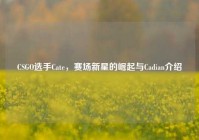 CSGO选手Cate，赛场新星的崛起与Cadian介绍