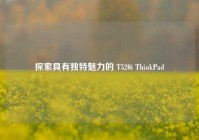 探索具有独特魅力的 T520i ThinkPad