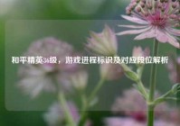 和平精英36级，游戏进程标识及对应段位解析