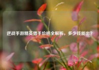 逆战手游精英猎手价格全解析，多少钱能出？