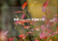 探秘 Sunup CF105 的神秘之处