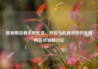 原油期货鑫东财配资，风险与机遇并存的东财网投资领域讨论