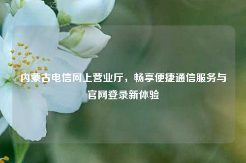 内蒙古电信网上营业厅,畅享便捷通信服务与官网登录新体验