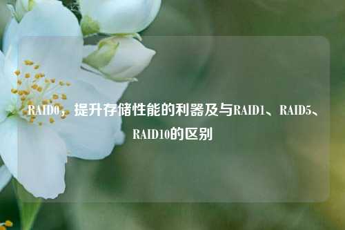 RAID0，提升存储性能的利器及与RAID1、RAID5、RAID10的区别