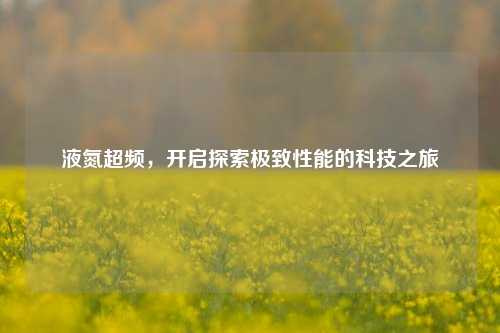 液氮超频，开启探索极致性能的科技之旅