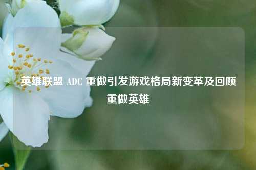 英雄联盟 ADC 重做引发游戏格局新变革及回顾重做英雄