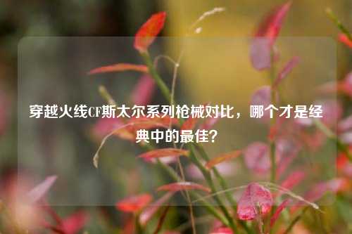 穿越火线CF斯太尔系列枪械对比,哪个才是经典中的最佳?