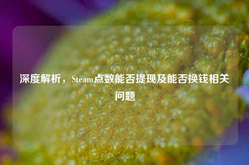 深度解析,Steam点数能否提现及能否换钱相关问题