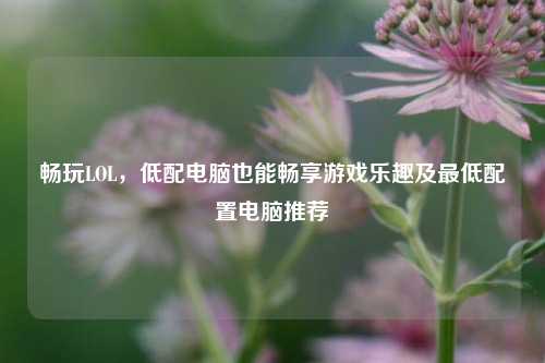 畅玩LOL,低配电脑也能畅享游戏乐趣及最低配置电脑推荐