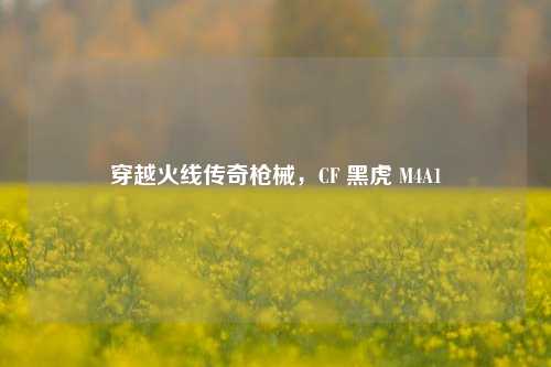 穿越火线传奇枪械，CF 黑虎 M4A1