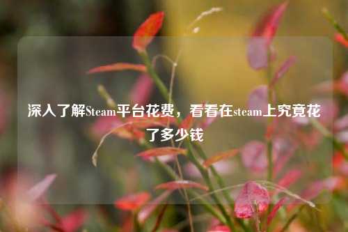 深入了解Steam平台花费，看看在steam上究竟花了多少钱