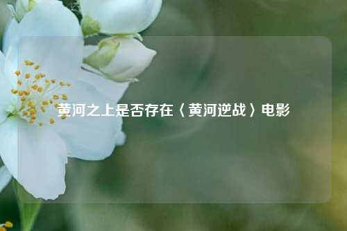 黄河之上是否存在〈黄河逆战〉电影