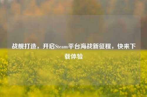 战舰打造,开启Steam平台海战新征程,快来下载体验