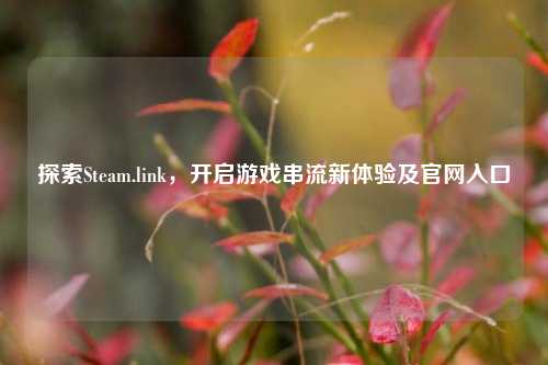 探索Steam.link，开启游戏串流新体验及官网入口