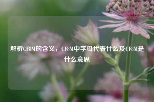 解析CF8M的含义，CF8M中字母代表什么及CF8M是什么意思